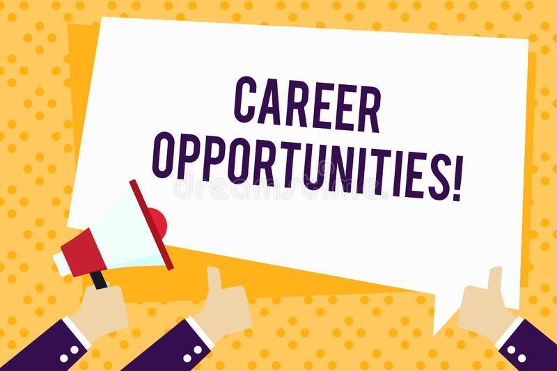 Career Opportunities for 2020-2021