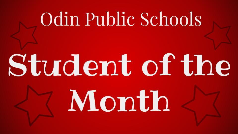 Student of the Month Banner