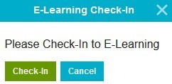 e-learning checkin