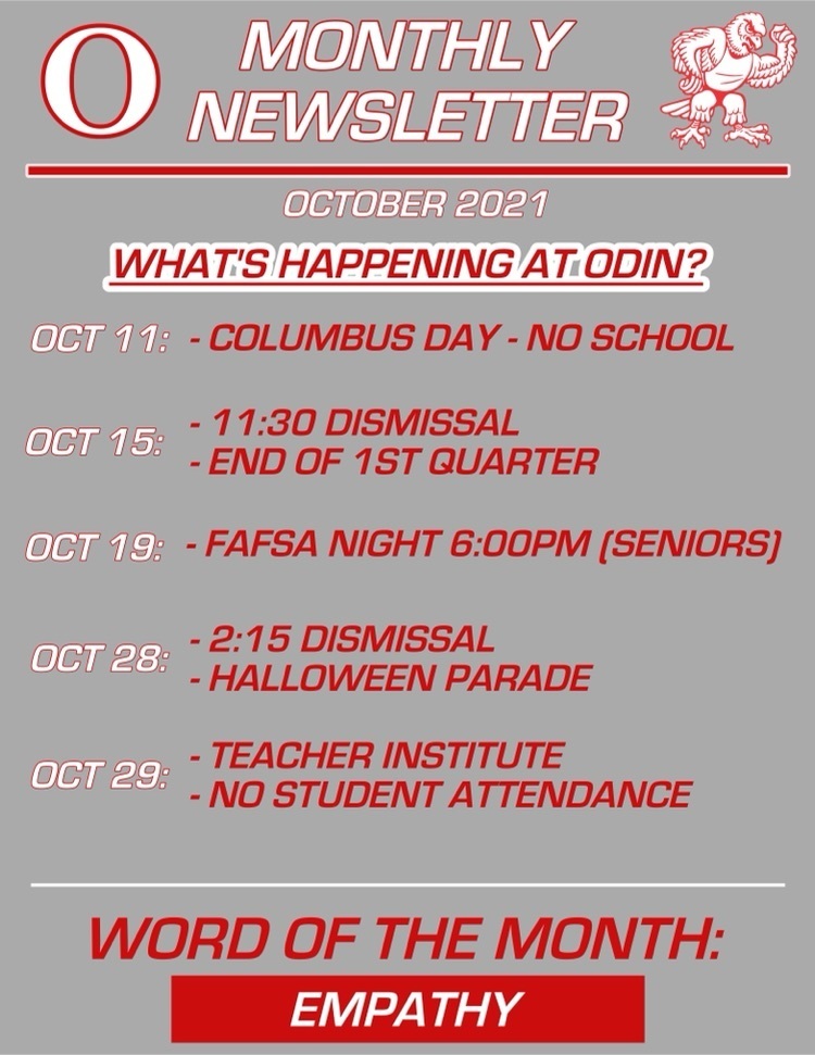 October 2021 Newsletter